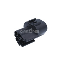 Connecteurs de faisceau de câblage 3SX / Connecteurs mâles triangulaires à 3 broches en plastique pour l'électricité automobile