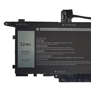 NF2MW 52Wh Li-Ion Rechargeable <b>Battery</b> Pack Replacement <b>for</b> Latitude 9410 7400 2-in-1 Series 85XM8 7146W 08W3YY 0C76H7 - Product Image 3