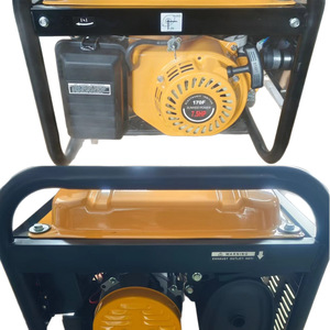 เครื่องกำเนิดไฟฟ้าเบนซิน 4 กิโลวัตต์ 7.5 แรงม้า เฟสเดียว 220 โวลต์ 110 โวลต์ สตาร์ทไฟฟ้า สำหรับงานก่อสร้างกลางแจ้งและใช้ในบ้าน - Product Image 5