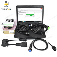 Nouveau pour 2025 : Outil de diagnostic pour poids lourds VOCOM II Vocom2 88894000 88894001 PTT SSD avec VOCOMII et ordinateur portable diesel CF54