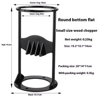 Séparateur de bois de chauffage mural Cadre manuel en acier pour artefact OEM personnalisable transfrontalier pour bois de chauffage