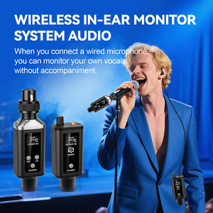 A9 Professional Wireless <strong>in</strong> <strong>Ear</strong> <strong>Monitoring</strong> System Portable Multi Frequency <strong>Monitoring</strong> Suitable for Stage Show Churches - Product Image 6