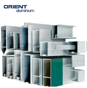 Fabrikant Unitized Systeem Aluminium Vliesgevel Extrusie Profiel Ontwerp