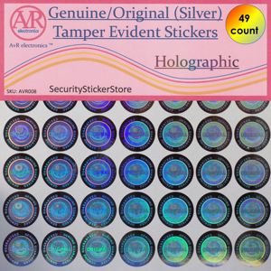 Customized <b>Security</b> Holographic <b>Stickers</b>, Gold Holographic Labels, 3D Realistic Holographic Labels - Product Image 3