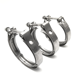 Produsen Cina 2.5 "3.0" 3.5 "4.0" inci baja nirkarat pipa knalpot mobil <span class=keywords><strong>Turbo</strong></span> <span class=keywords><strong>V</strong></span> klem Band - Product Image 3
