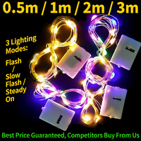 Guirlande lumineuse LED pliable de 1 m pour jardin, boîte cadeau, décoration de gâteau, bouquet, arrangement d'ambiance, bande lumineuse à trois niveaux de réglage