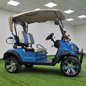 Nuevo Diseño de Carro de Golf Azul, Carro de Golf Eléctrico Clásico para Turismo, Fabricante, Mejor Precio, Carro de Golf en Venta - Product Image 2