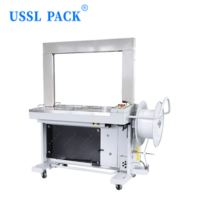 Máquina <span class=keywords><strong>flejadora</strong></span> de cartón KZ-8060H, adecuada para uso industrial y para el embalaje de cajas, máquina <span class=keywords><strong>flejadora</strong></span> semiautomática para palets y fardos planos - Product Image 1