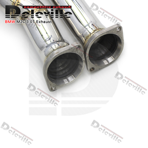Tubo Centrale OEM a Lunghezza Uguale per <span class=keywords><strong>BMW</strong></span> M2C/M3/M4 F80 F82 F83 F8X S55 3.0T 2014-2019 Tubi di Scarico Centrali in Acciaio Inox - Product Image 4