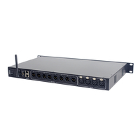 Procesador de Audio Digital Sinbosen LA448 con Gestión de Altavoces DSP y Filtros FIR de 4 Entradas y 8 Salidas