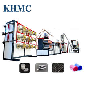 Machine de fabrication de fibres synthétiques <span class=keywords><strong>macro</strong></span> en PET/HDPE monofilament PP pour béton armé courbé 550Mpa, haute productivité - Product Image 1