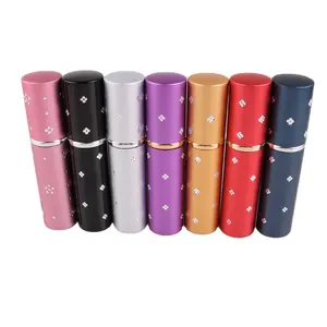 BQ Wholesale 2023 Parfum Bottle Luxury Unique Fancy Mini Pocket Perfume Bottles Aluminum Spray Atomizer Hot Sell 10ml