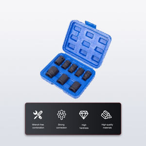 S180-8 SFREYA, 8 pezzi 1/2 "<span class=keywords><strong>DR</strong></span>.38mmL presa presa di impatto Multi specifica per auto pneumatico riparazione presa pistola pneumatica - Product Image 3