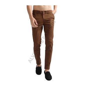 กางเกงลำลองผ้าคอตตอนทวิลทรงสลิมฟิตกระเป๋าข้างแบบใหม่ออกแบบโลโก้ได้ตามต้องการ - Product Image 1