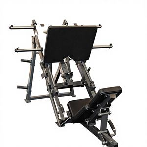 Staalconstructie Zit-<span class=keywords><strong>Leg</strong></span> Press Trainer met Veiligheidsvoorzieningen, 1.6T Capaciteit & 200kg Max Gebruikersgewicht voor Kracht Training in de Gym - Product Image 3