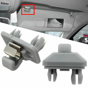 Auto Pare-Soleil Intérieur Clip Titulaire Cintre Noir 8E0857561 Pour <span class=keywords><strong>Audi</strong></span> A1 A3 A4 Q5 S4 S5 <span class=keywords><strong>TT</strong></span> RS3 RS4 8E0857562A 8U0857562 8U0857562J50 - Product Image 3