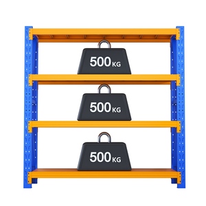 Étagère industrielle en acier robuste à 500 kg par niveau, conception multi-étages - Product Image 1