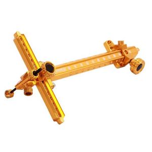 Mira de Arco de Tiro con Arco, Varilla Larga de <span class=keywords><strong>9</strong></span> Pulgadas, para Arco Recurvo y Flecha, Metálica, Ajustable, Accesorios de Tiro con Arco, Mira en Forma de T para Competición - Product Image 4