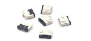 Connecteur FPC à pas de 0,5 mm H: 1,0 mm Type à rabat (5000 PCS/R) 1*4P - Product Image 4