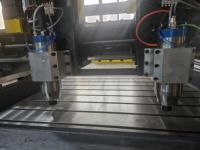 Machine de gravure CNC automatique grand format pour métal, NC Studio 1300x2500mm, pour le traitement des panneaux de façade en aluminium