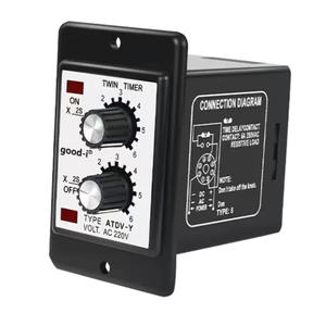 Temporizador de Ciclo Dual de 220V, 6S 12S 60M, Controlador de Retardo de Ciclo Recíproco, Categoría de Producto: Temporizadores ATDV-Y - Product Image 1