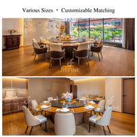 Ensembles complets de mobilier de restaurant, mobilier de salle à manger commerciale de luxe, mobilier de café, tables modernes sur mesure, ensembles de chaises en cuir