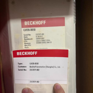 ชุดควบคุมอุตสาหกรรม Beckhoff รุ่น C6920-0050 220V สำหรับระบบอัตโนมัติ - Product Image 3