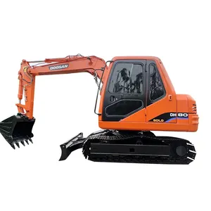 Used Doosan Dx150W/Dx140W/Dx210W/Dx60W/Dx55/Dx150/Dx200/Dx160/Dx140W Wheel Excavator Dh225-7/Dh300-7/Dh150-7/Dh220-7 Excavator