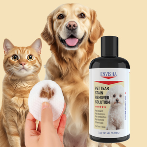 Glicerina di vendita a caldo senza sostanze chimiche nocive glicerina rimuovere Extra-oculari detriti Pet soluzione smacchiatore per cani e gatti - Product Image 5