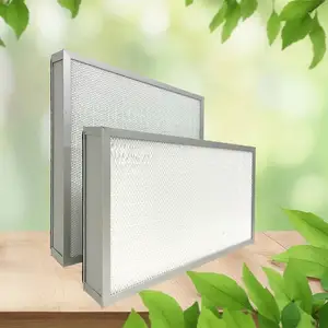 Metal Frame Air Ventilation High Efficiency Filter Industry Panel H14 HEPA Filter