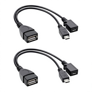 Lot de 2 adaptateurs <span class=keywords><strong>OTG</strong></span> <span class=keywords><strong>micro</strong></span> <span class=keywords><strong>USB</strong></span> 2-en-1, connecteur <span class=keywords><strong>prise</strong></span> <span class=keywords><strong>USB</strong></span> vers <span class=keywords><strong>micro</strong></span>-<span class=keywords><strong>prise</strong></span>, neuf, DC pour Fire Stick, Fire TV, Nexus 4/7 - Product Image 3