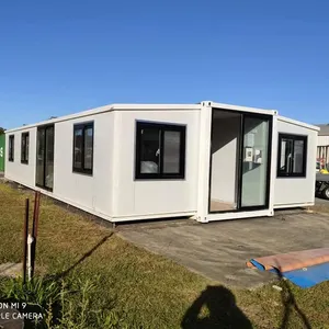 China low cost 40 ft modern design 3 bedroom expandable container house