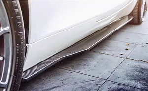 Usato per AMG GT GTS upgrade <span class=keywords><strong>R</strong></span> style kit body gonna laterale in fibra di carbonio di alta qualità - Product Image 5