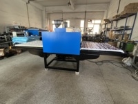 Nouvelle presse à chaud hydraulique double station 100x120cm 40x48 avec double table de travail automatique pour sublimation et impression de t-shirts