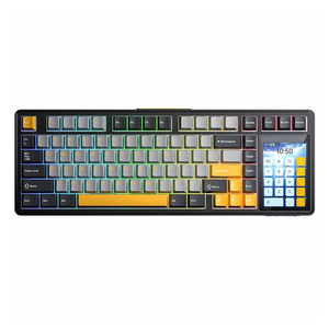 Aula L99 75% Không Dây 3 Chế Độ 2.4G BTS Có Dây 8000MAh Pin RGB Bàn Phím Cơ Khí Với Màn Hình - Product Image 5