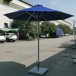 低价2.7米雨伞定制市场圆形装饰花园雨伞新设计户外家具阳伞