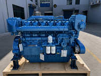 Moteur diesel marin SCDC Weichai série M26 450 ch 6 cylindres 6M26C450-18 pour navires d'ingénierie et bateaux de transport