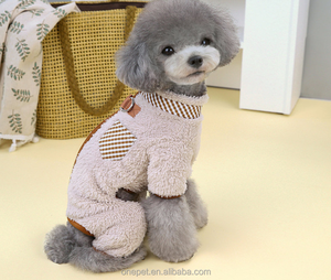 Nuevo Diseño de Ropa para Perros, Abrigo Cálido de Forro Polar para Mascotas de Invierno, para Perros Medianos y Pequeños, con Hebilla para Correa - Product Image 5