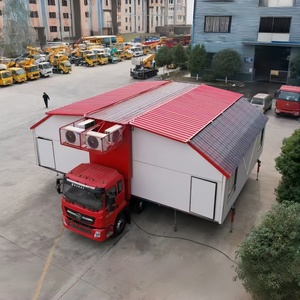 Camion de restauration mobile personnalisable de grande taille, pliable et extensible, pour banquets, événements et expositions - Product Image 6