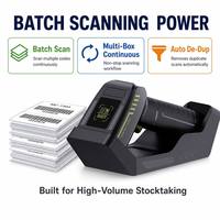 Lecteur de codes-barres USB sans fil, plug-and-play, compatible avec Windows, Android, Mac, Linux, système POS