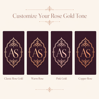 Autocollant de transfert UV personnalisé en feuille d'or rose pour bouteille de parfum, adhésif 3M durable, étanche, forme de logo personnalisée, métal