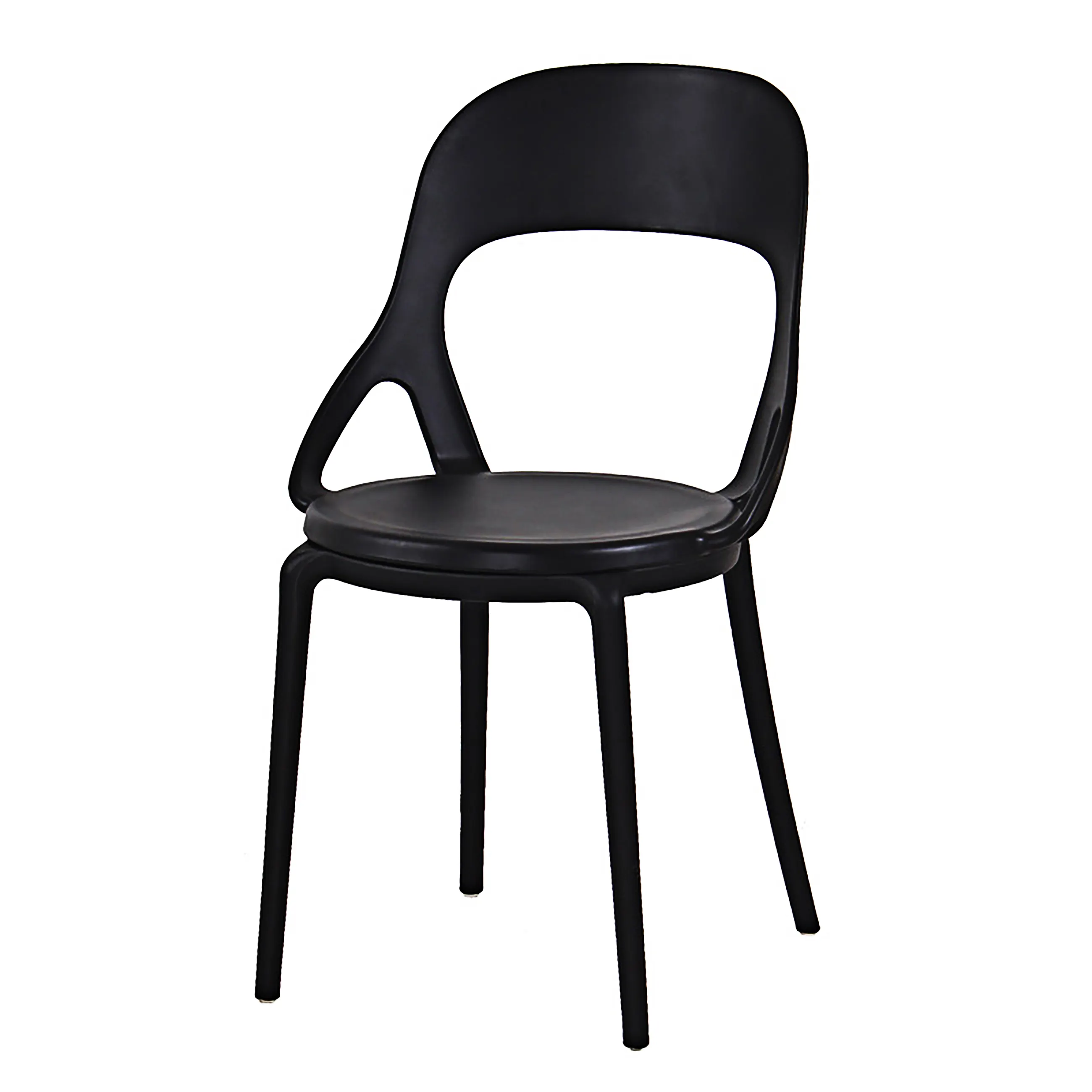 Sedia all'ingrosso della mobilia della sala da pranzo della casa sedia del braccio di plastica che pranza la sedia del ristorante all'aperto