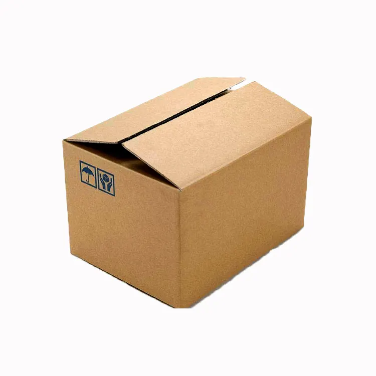 Custom Design di stampa cartone duro forte robusto per la scatola di spedizione scatola di carta ondulata per il pacchetto cartone ondulato
