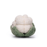 Mignon nouveau personnalisé en gros chou-fleur en peluche bébé oreiller de couchage apaisant cadeau d'anniversaire