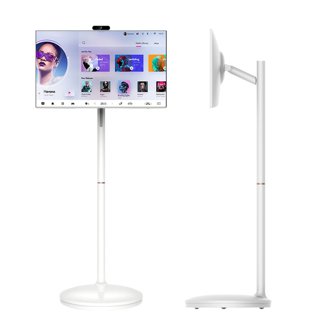 21.5/27/32 Inch Android 12 8+128GB Portable Smart TV Displays 800w Camera Touch Screen Monitor for Home Entertainment
