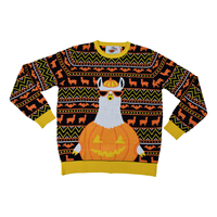 Moche Noël Halloween vacances pull modèles personnalisés en gros pull de Noël pour adultes enfants OEM ODM