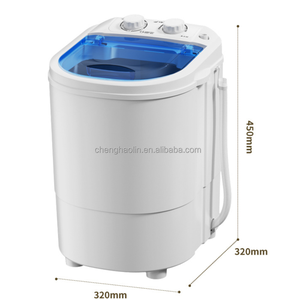 Mini <span class=keywords><strong>Lavadora</strong></span> <span class=keywords><strong>Portátil</strong></span> Compacta Semiautomática con Cesta de Centrifugado <span class=keywords><strong>para</strong></span> Ropa de Bebé, <span class=keywords><strong>Lavadora</strong></span> Pequeña <span class=keywords><strong>para</strong></span> Dormitorio o <span class=keywords><strong>Apartamento</strong></span> - Product Image 4
