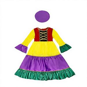 Traje Étnico Brasileño Nacional BAIGE 2026 de Poliéster para Carnaval Infantil de Todos los Santos - Product Image 6