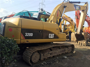 Excavatrice sur chenilles Caterpillar 20 tonnes d'occasion, moteur japonais, boîte de vitesses, roulement, moteur Cummins, pelle d'occasion à vendre - Product Image 2