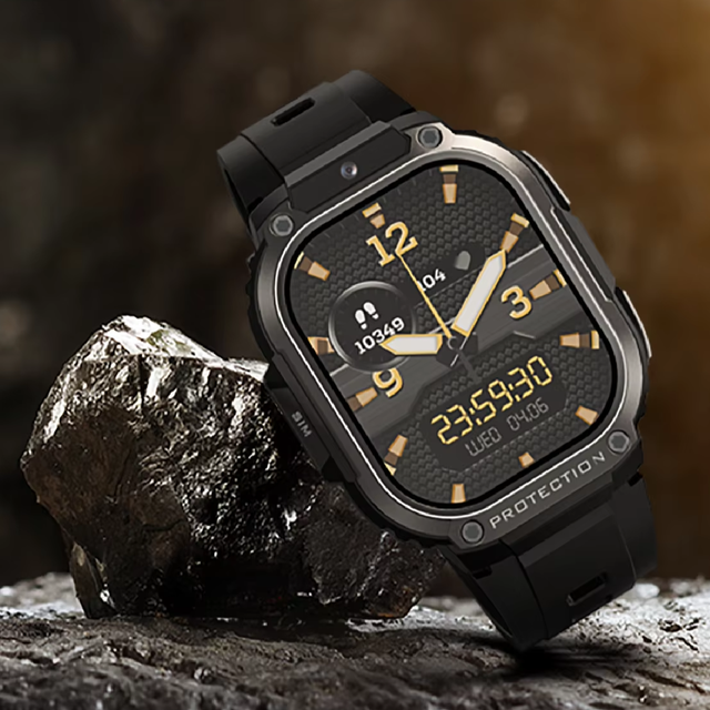 Hot Selling Smart Watch DM63 2.13'' Touch Screen With Sim Card Slot Camera BT SmartWatch for Android Gps Navigation